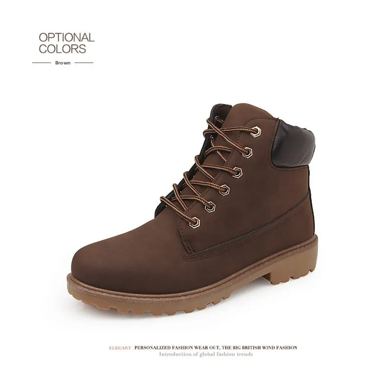 

Зимние мужские теплые ботильоны Snow Briti ort Boots Big Yard с круглым носком на низком каблуке из коровьей замши с подкладкой, версия осенне-зимних ботинок