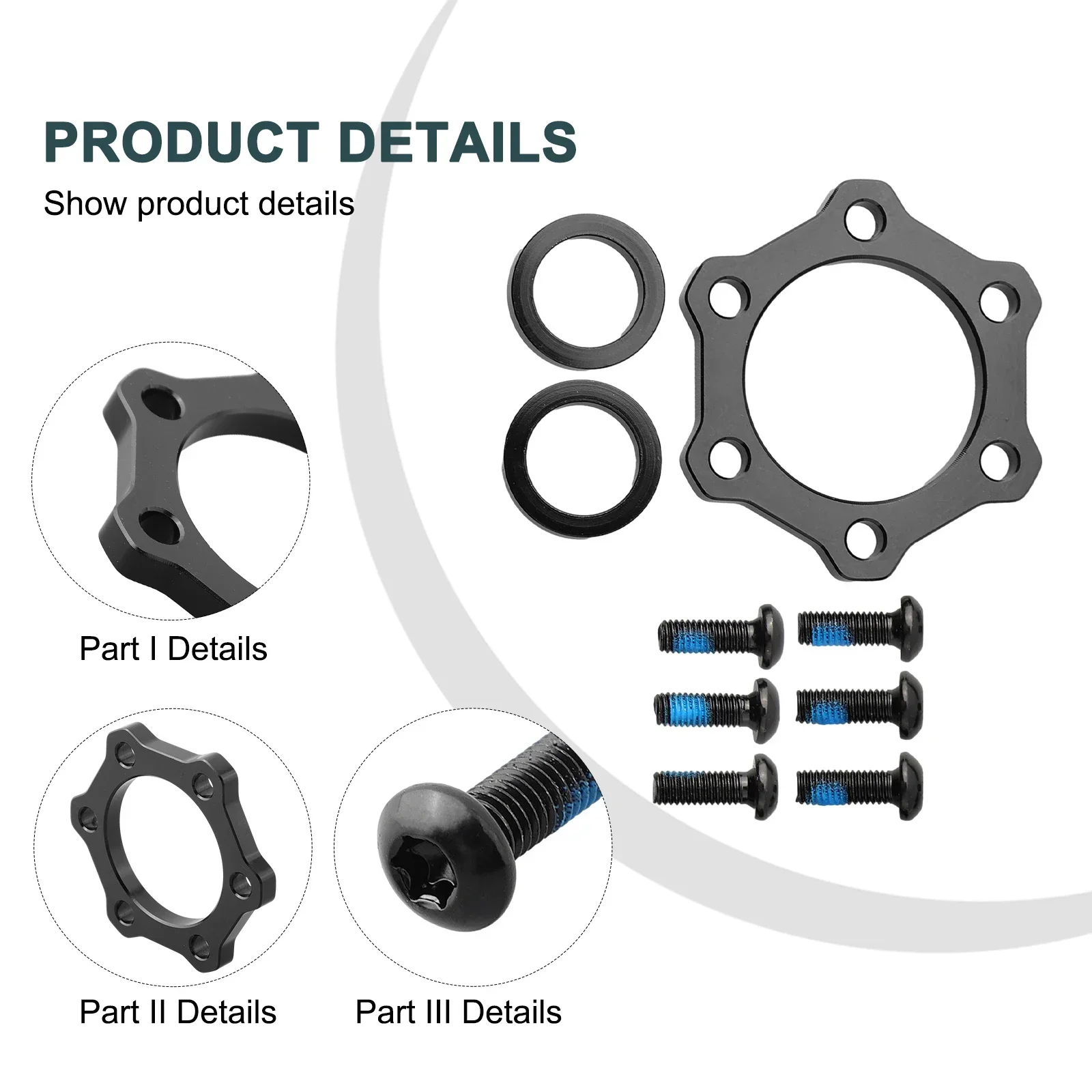 Best Durable New Quality Boost Hub Adapter Front 15x100mm To 110mm MTB Bike Rear 12x142mm To 148mm 27g 9pcs/set