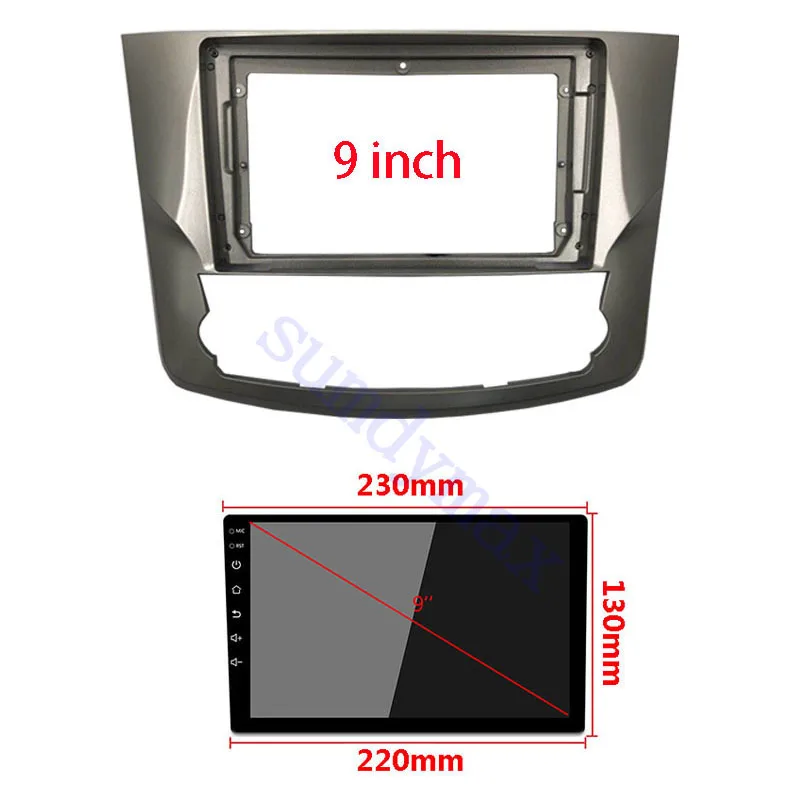 

9inch android Car DVD Frame Audio Fitting Adaptor Dash Trim Kits Panel For TOYOTA AVALON 2011 2012 big screen car Radio frame