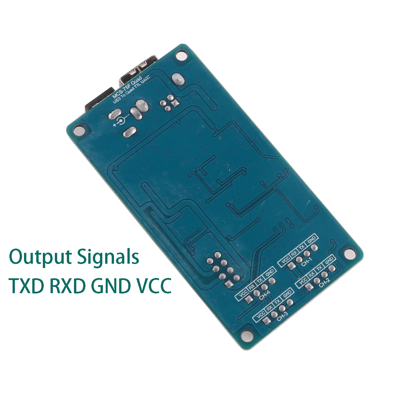 USB  TTL Serial Cable 1.8V 3.3V 5V Multiple Ways 4 Ports Channels Converter Board Module Communication Adapter Dupont  4 Pins 4P