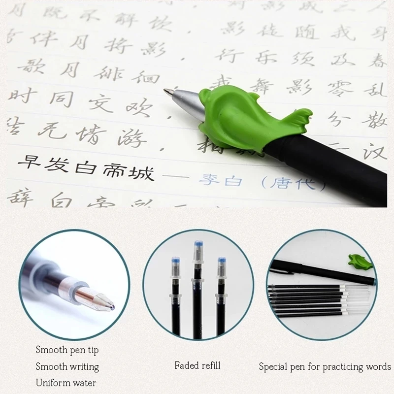 3D Chinese Characters Reusable Groove Calligraphy Copybook Erasable pen Learn hanzi Adults Art writing Books