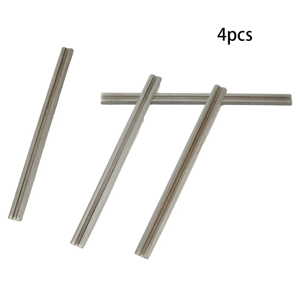 4PCS Planing Blade Reversible Blade Cutter 82mm For AEG ATLAS-COPCO EH102 HB750 HBE800 Woodworking Power Tools Accessories