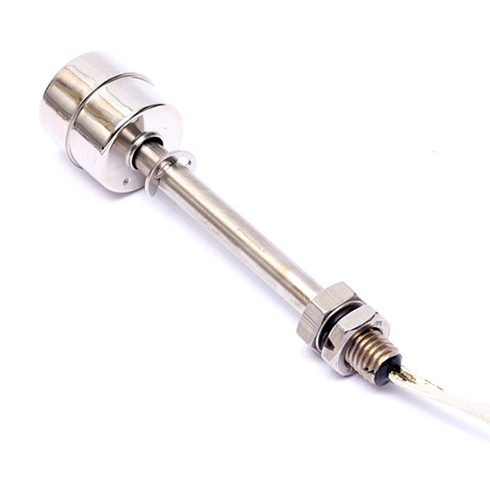 45/75/100/150/200MM Float Sensor Switch Stainless Steel Water Level Sensor Switch Single Ball Water Pump Controller