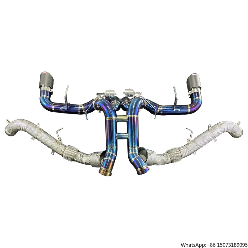 

High Quality Titanium Exhaust for 540C 570G 570S CSK Downpipe End Auto Performance Parts