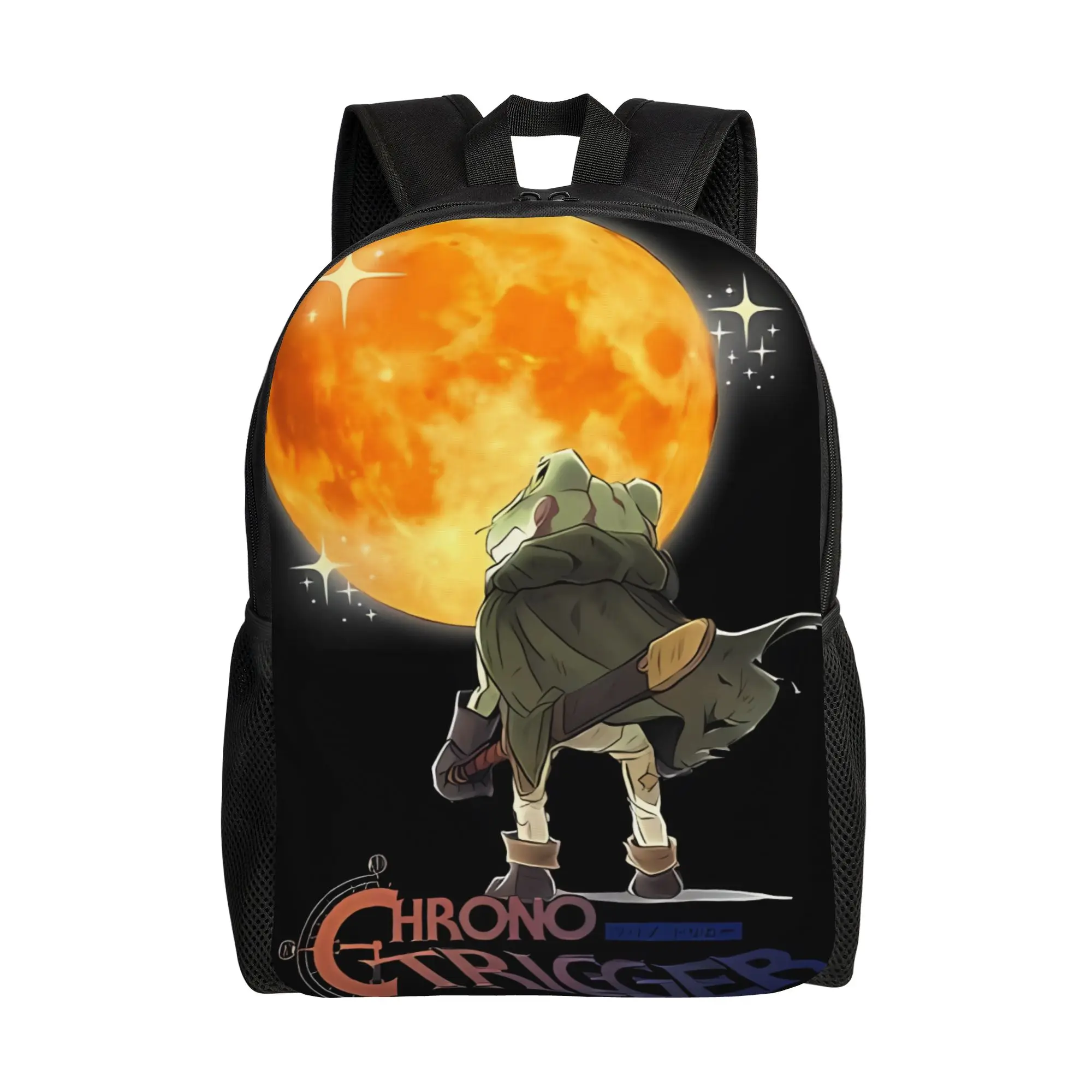 

Школьный рюкзак Kaeru C-Chrono Trigger, повседневный аниме-рюкзак, вместительная сумка для ноутбука, к началу учебного года