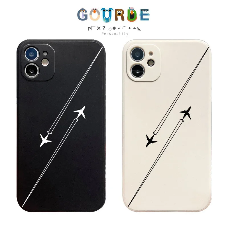 

Gourde Two Way Aircraft Casing Shockproof Phone Case Cover for IPhone 16 15 14 12 13 11 Pro Max IP 7 8 Plus Iphon X XS XR XsMax