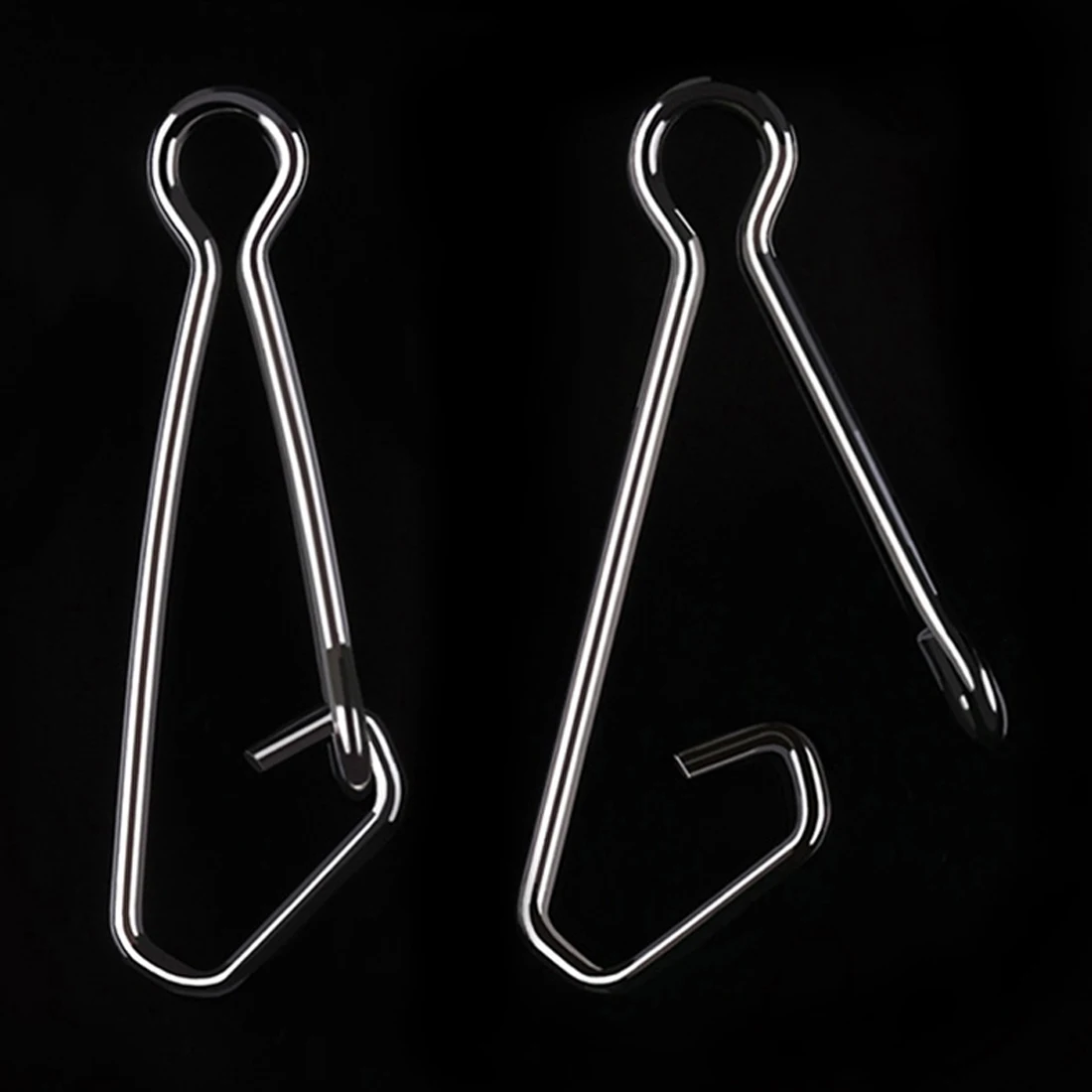 Fishtrip Hook Snap Edelstahl Angels chnapp für Plug Fishing, Feeder, Binden von Ködern, Float, Herstellung von Angel geräten – Detail 4