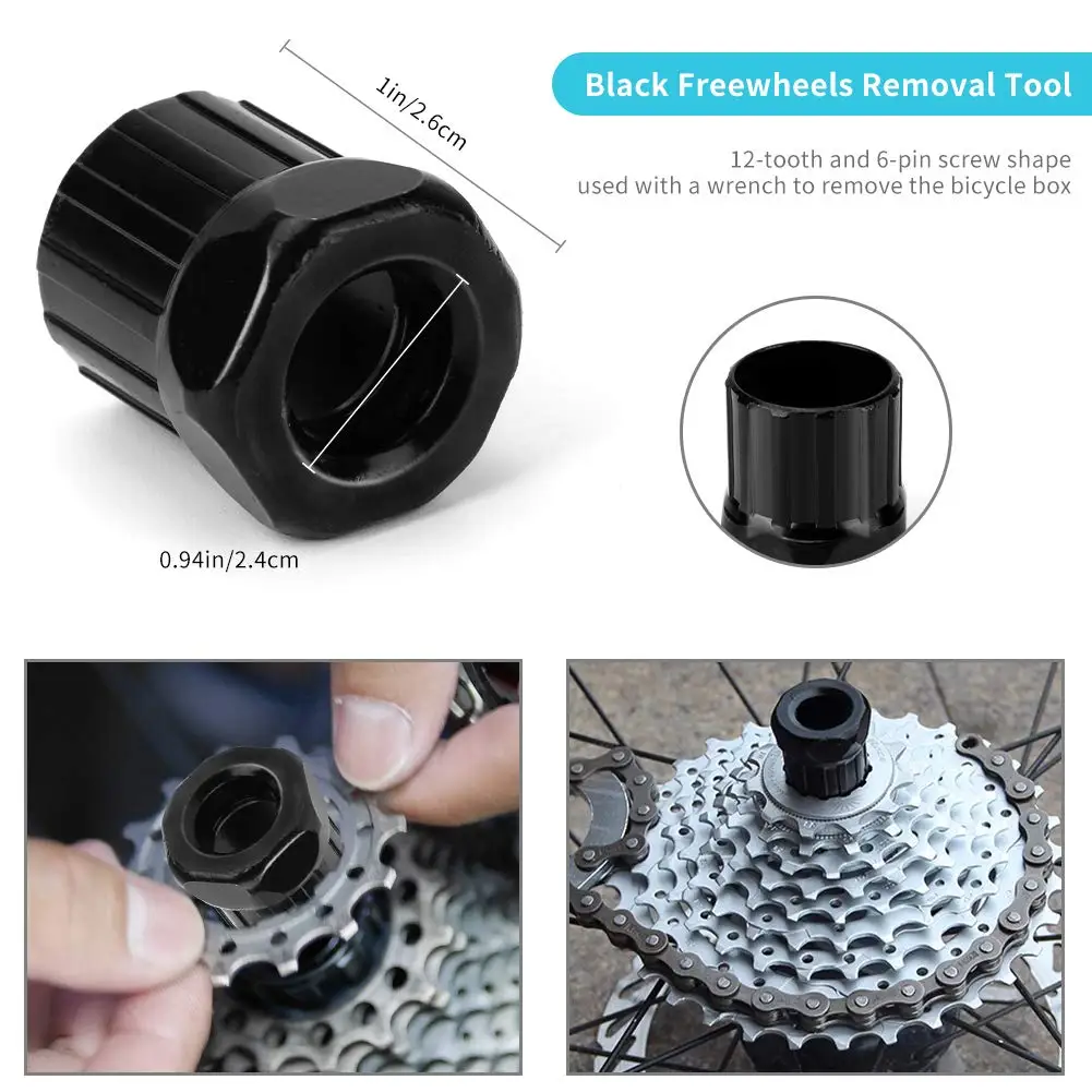 Bicycle Repair Tool Accessories Chain Breaker Flywheel Remover Cutter Crank Puller Cycling Wrench MTB Road Bike Maintenance Tool