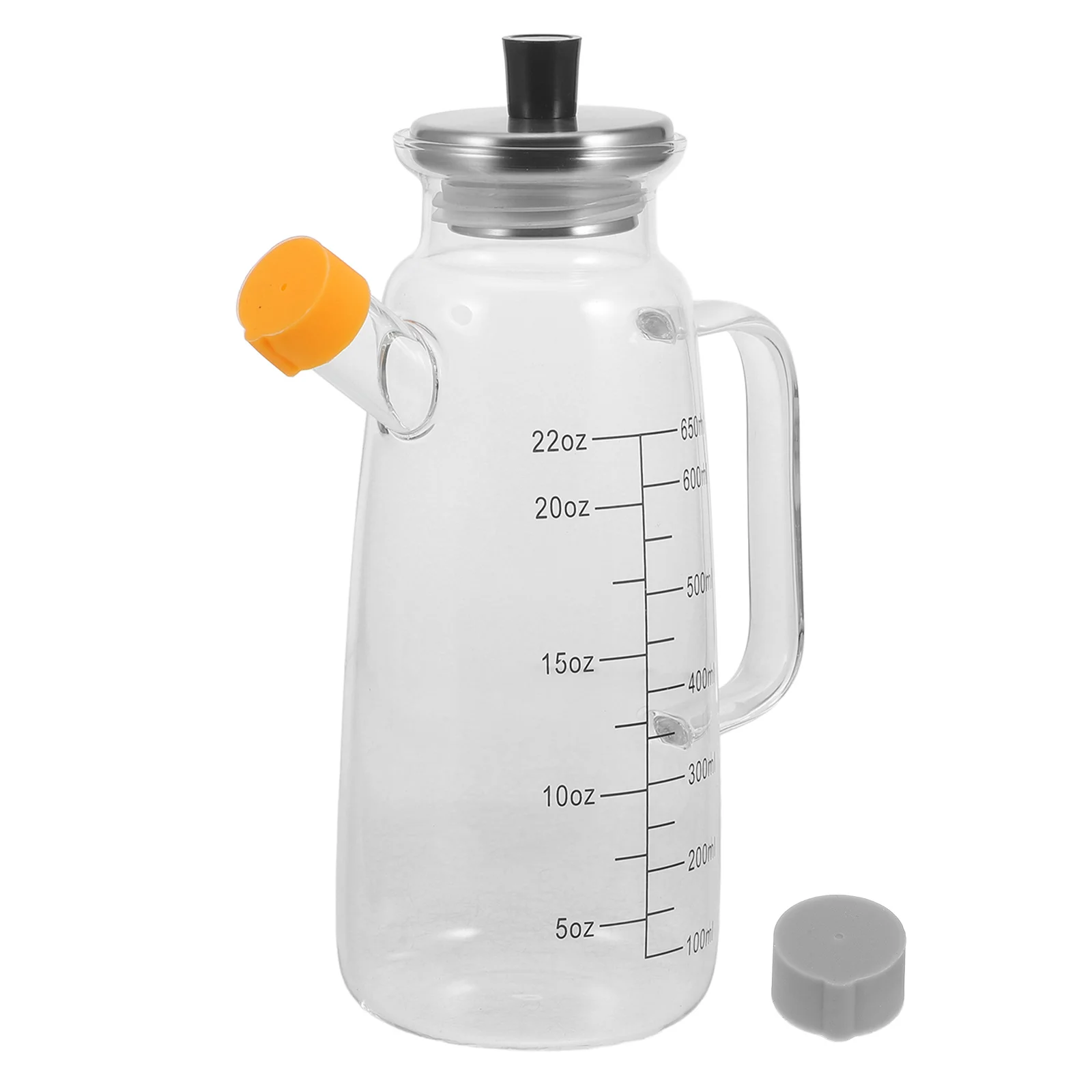 

Kitchen Oil Dispenser Bottle Glass Liquid Container for Olive Leak-proof Soy Sauce Bottles