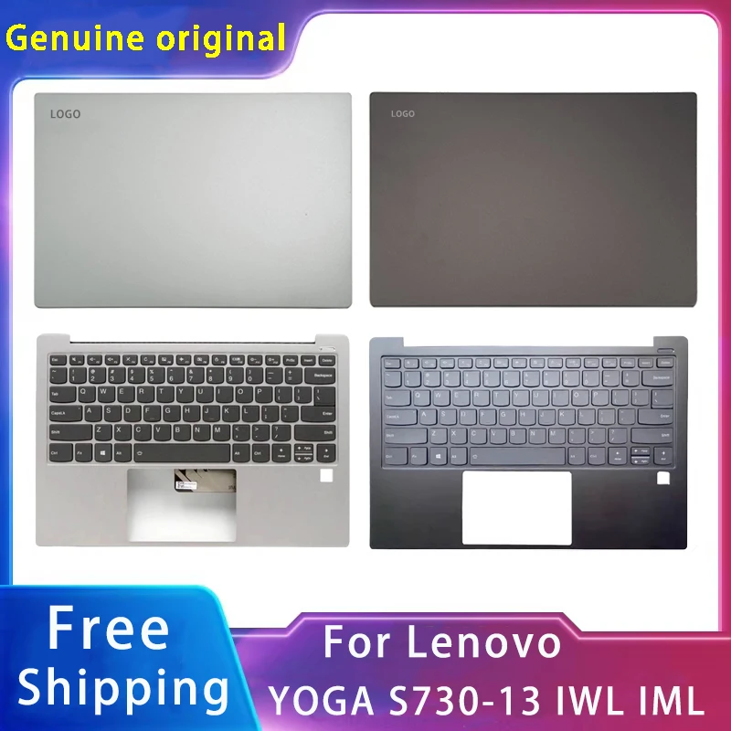 

New For Lenovo YOGA S730-13IWL IML;Replacement Laptop Accessories Lcd Back Cover/Keyboard With LOGO