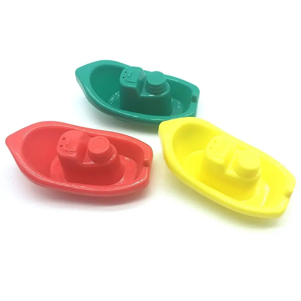 

Plastic Childrens Tub Imaginative Boats Bathroom Water Fun Play Home Floating Ship Boats Toys Baby Gift Bath Toys