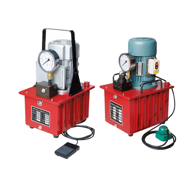ZH700C lightweight electric hydraulic pump has an oil capacity of 700 bar