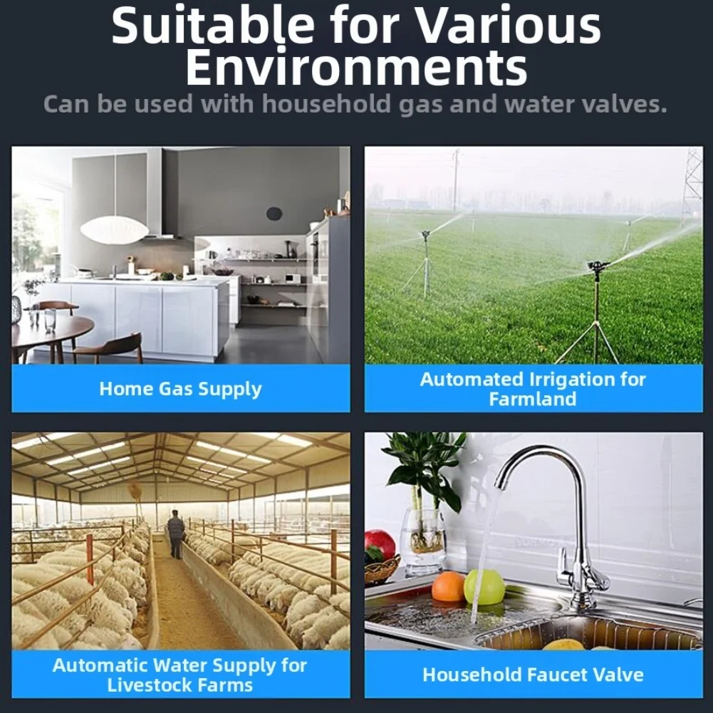 Ventil Controller Für Smart Für Zigbee 3,0 Ventil Controller Fernbedienung Gas Wasser Control Über App Garten Smart Wasserhahn Controller