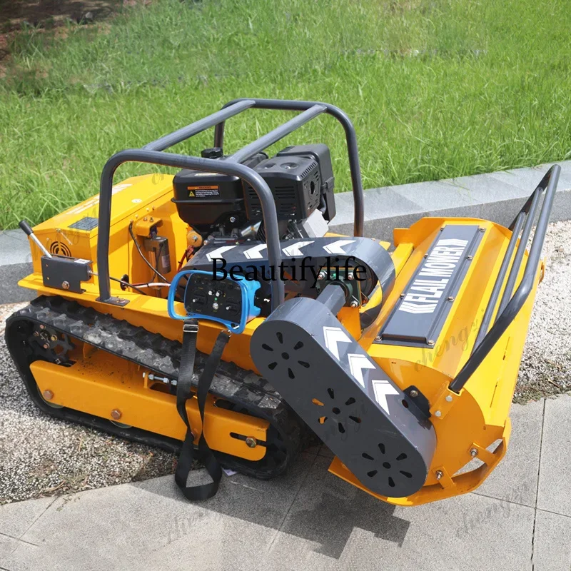 New intelligent remote control lawn mower robot, four-stroke  -powered zero-turn agricultural weeding equipmentDD182 - view 4