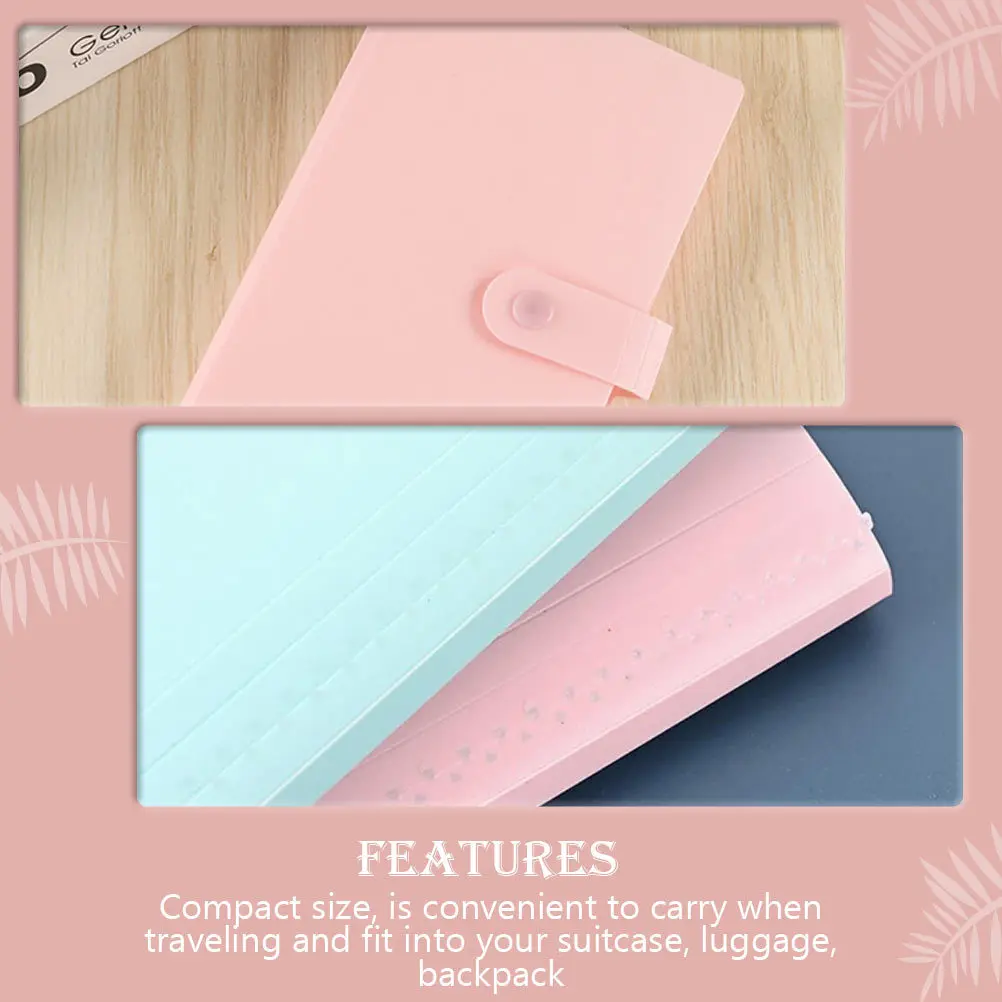 Business Organizer Album For Game Cards Storage Light Compact Card Holder Solid Sealed Pages Cards Storage Container