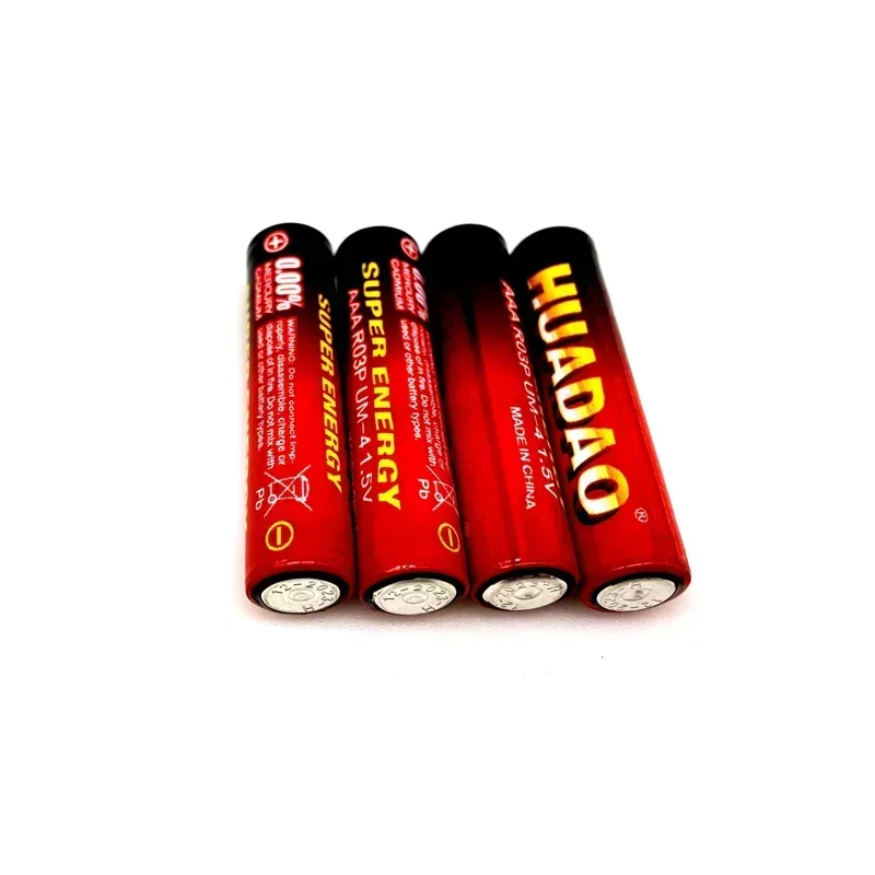 AAA 1.5V Carbon Battery UM-4 Leak-proof Dry Batteries for Remote Control Toys Clock Safe Explosion-proof Disposable
