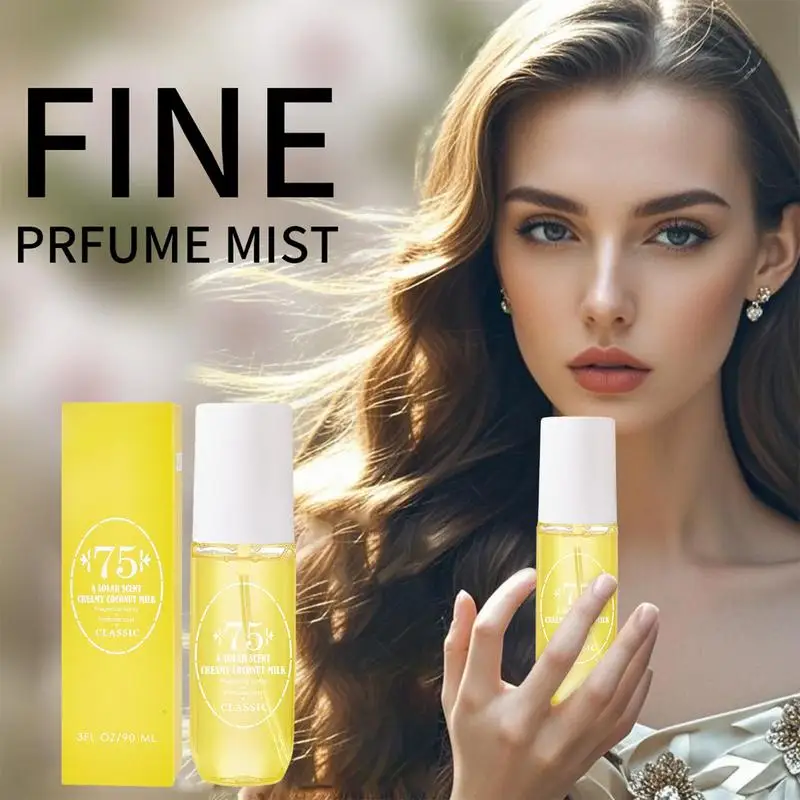 90ml Body Fragrance Mist Women Fragrance Hair Perfume Body Spray