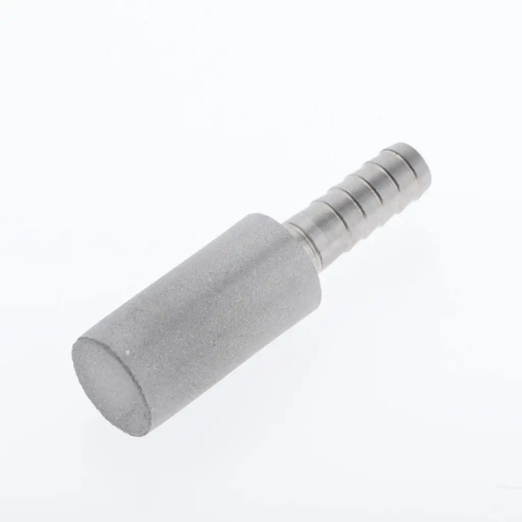 Piedra de difusión de aireación de cerveza de acero inoxidable, elaboración de bricolaje, 2 micrones