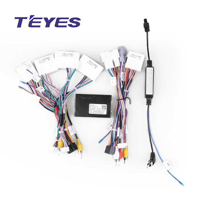 TEYES-Câble et Canbus pour Renault Logan 2 2012-2022, Sandero 2 2013 - 2022