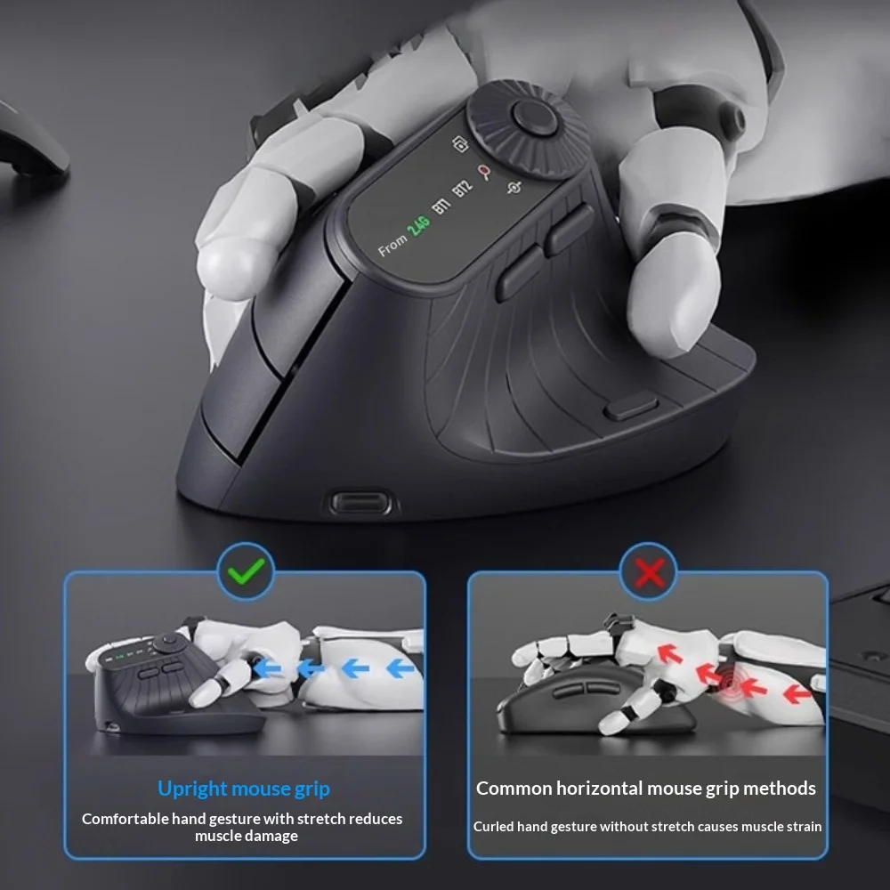 Wired Gaming Mouse USB RGB Backlight Ergonomic 6 Programmable Buttons Anti-Slip for PC Laptop Gamer Esports Home Daily Working U