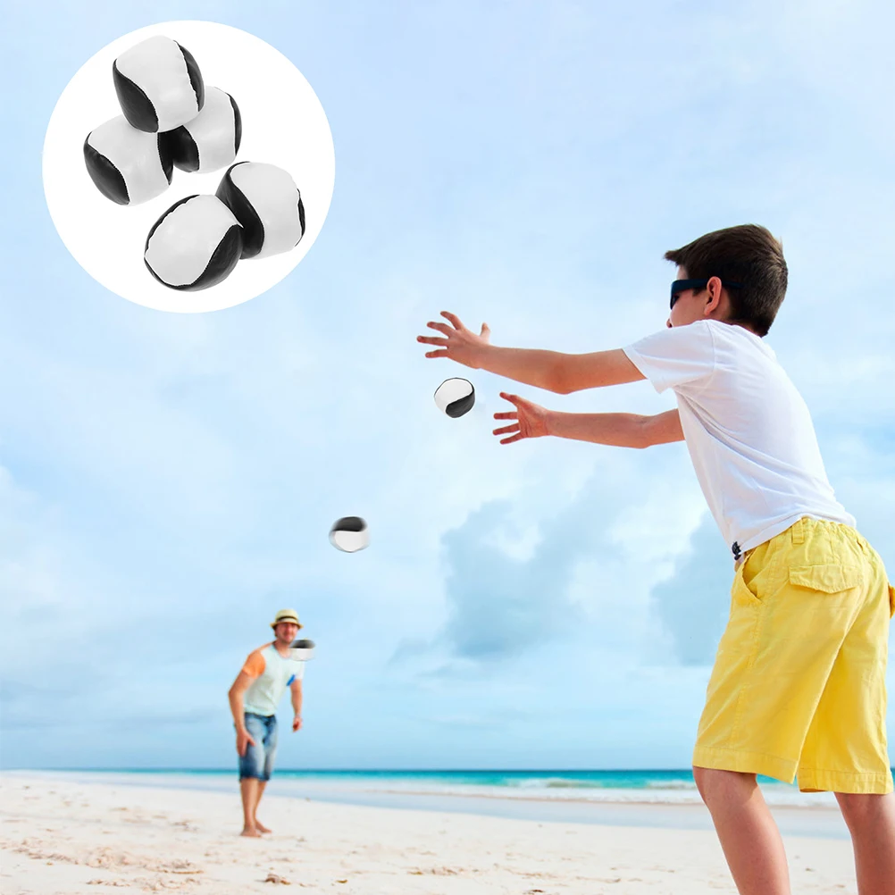 

Interactive Outdoor Bean Bags for Kids 6Pcs Lightweight PVC Tossing Game Props