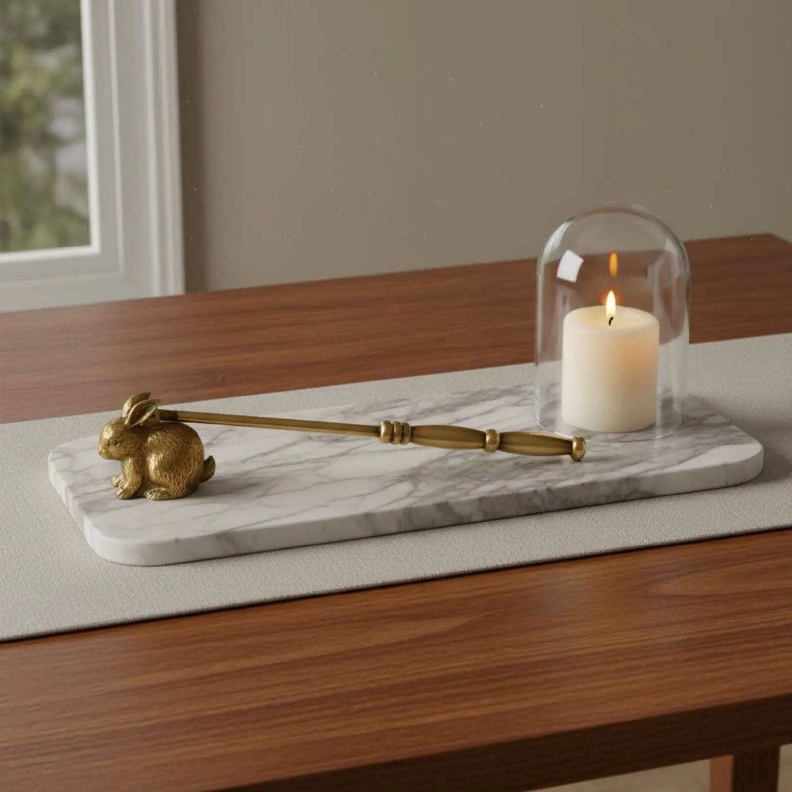 Rabbit Candle Snuffer Gift Idea Brass Candle Snuffer for Tabletop
