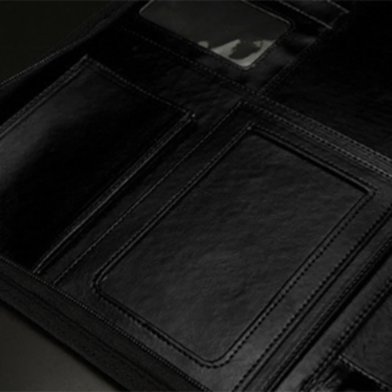 

PBD-nПортативный деловой чехол для портфеля Padfolio, папка-портфель из искусственной кожи с калькулятором для офисной конференции