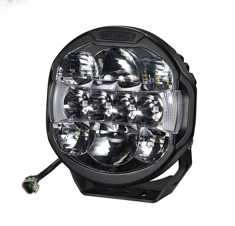 

Oledone Newest round offroad led driving lights led ECE-R112 7" 9" LED/Laser round light