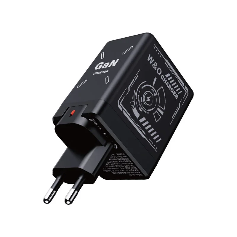 Nowa szybka ładowarka Lenovo GaN 120W z wysuwanym kablem Type-C, przenośny składany adapter do wielu urządzeń dla iPhone'a i Samsunga — zdjęcie produktu 7