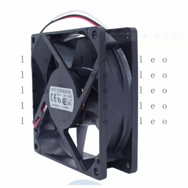 AA لـ Delta DSB0824VH 24V 0.20A 8CM 8025 2-wire مروحة تبريد عاكسة #2