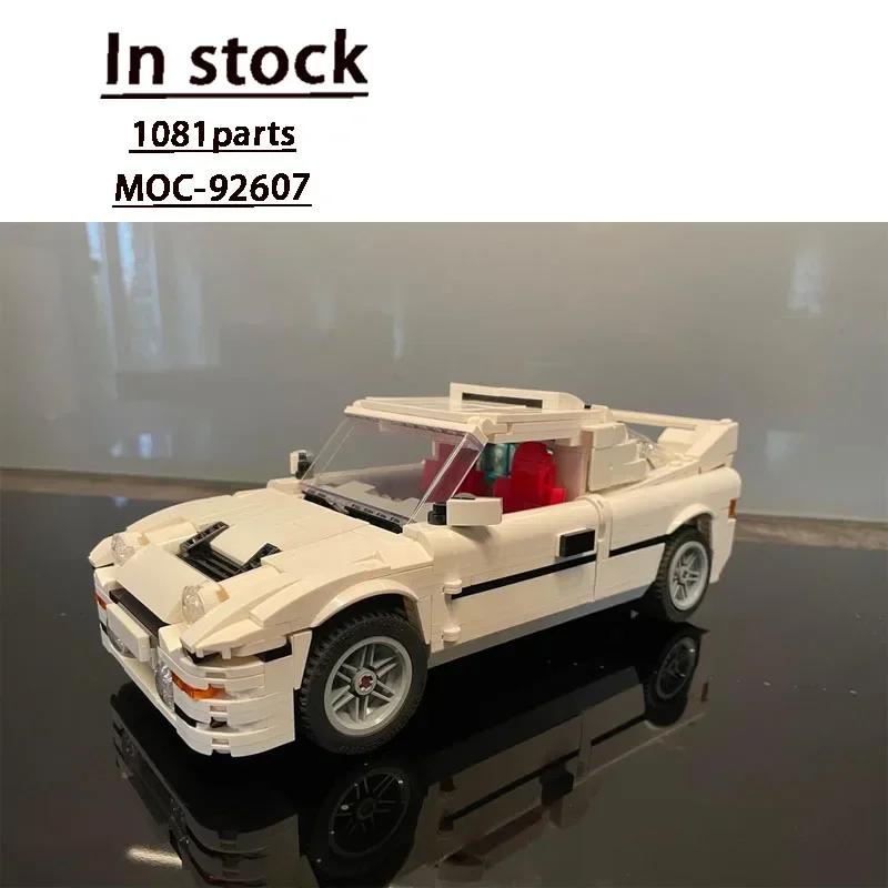 MOC-92607 Classic New Supercar RS200 Building Blocks Model 1081 Parts Kids DIY Education Birthday Building Blocks Toy Gifts