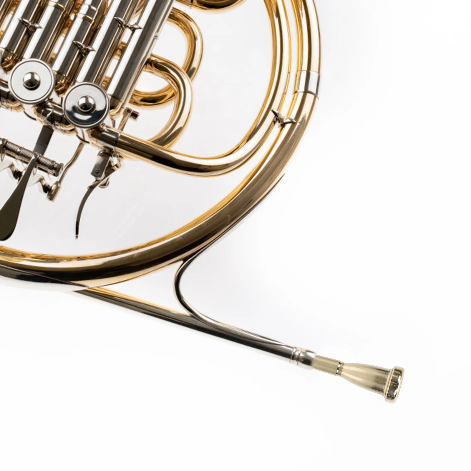 

Golden Retriever Nozzle Pipe Accessories Mouthpiece Copper Alloy Trumpet Connecting Tube