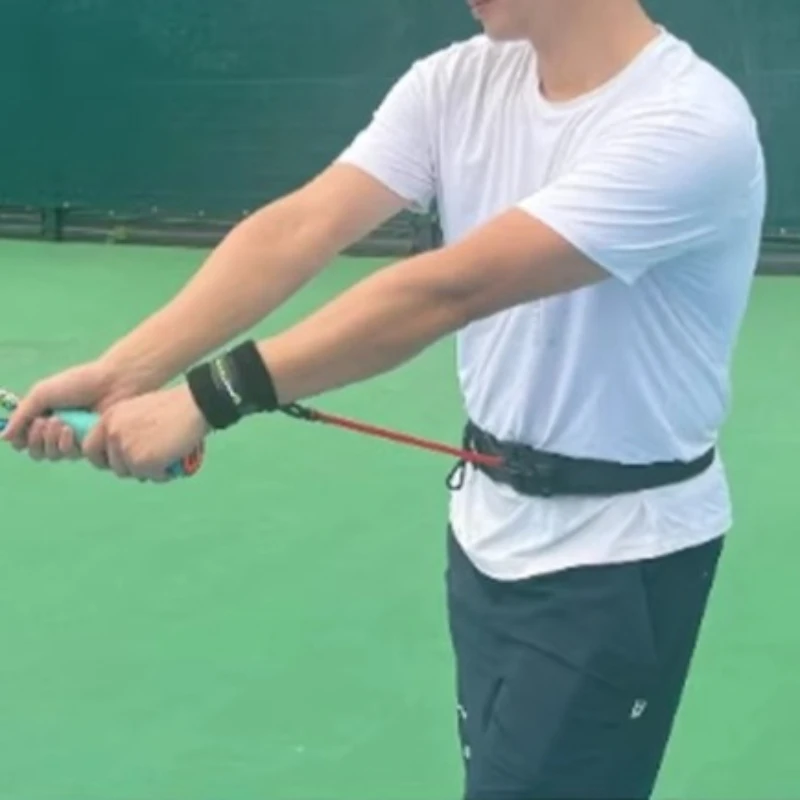 

Professional Tennis Resistance Strength Trainer Portable Tennis Trainer Durable Swing Training Device Lightweight Sports Parts