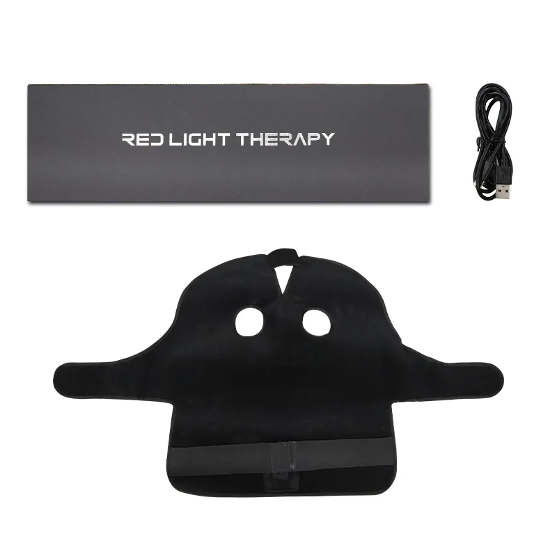 Czerwony Koń Terapia Światłem Czerwonym Czapka do Pomiar Terapii Światłem Czerwonym Ochrona Szyi Końskiej Opaska na Głowę Końskiej Dioda Emitująca Światło Terapia Czerwienią