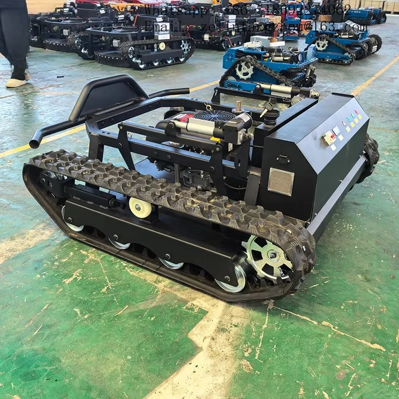 Industrial Diesel Lawn Mower Heavy Duty Cutting Machine for Large Orchard Farmland Complex Terrain Land Clearing Pro