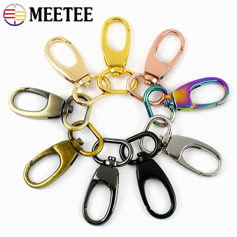 

5/10/20/30Pcs 20mm Metal Bag Strap Buckles Handbag Swivel Lobster Clasp Keychain Dog Collar Hook Buckle DIY Hardware Accessories