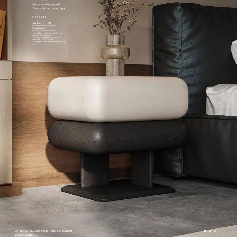 

Modern Classic White Nightstands Wooden Adjustable Minimalist Weird Nightstands Cool Design Unique Cabeceiras Home Furniture