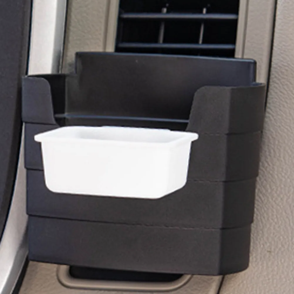 Car French Fry Box Multifunctional Storage Holder Trash Can Seasoning Box Air Vent Clip Car Accessories Organizer