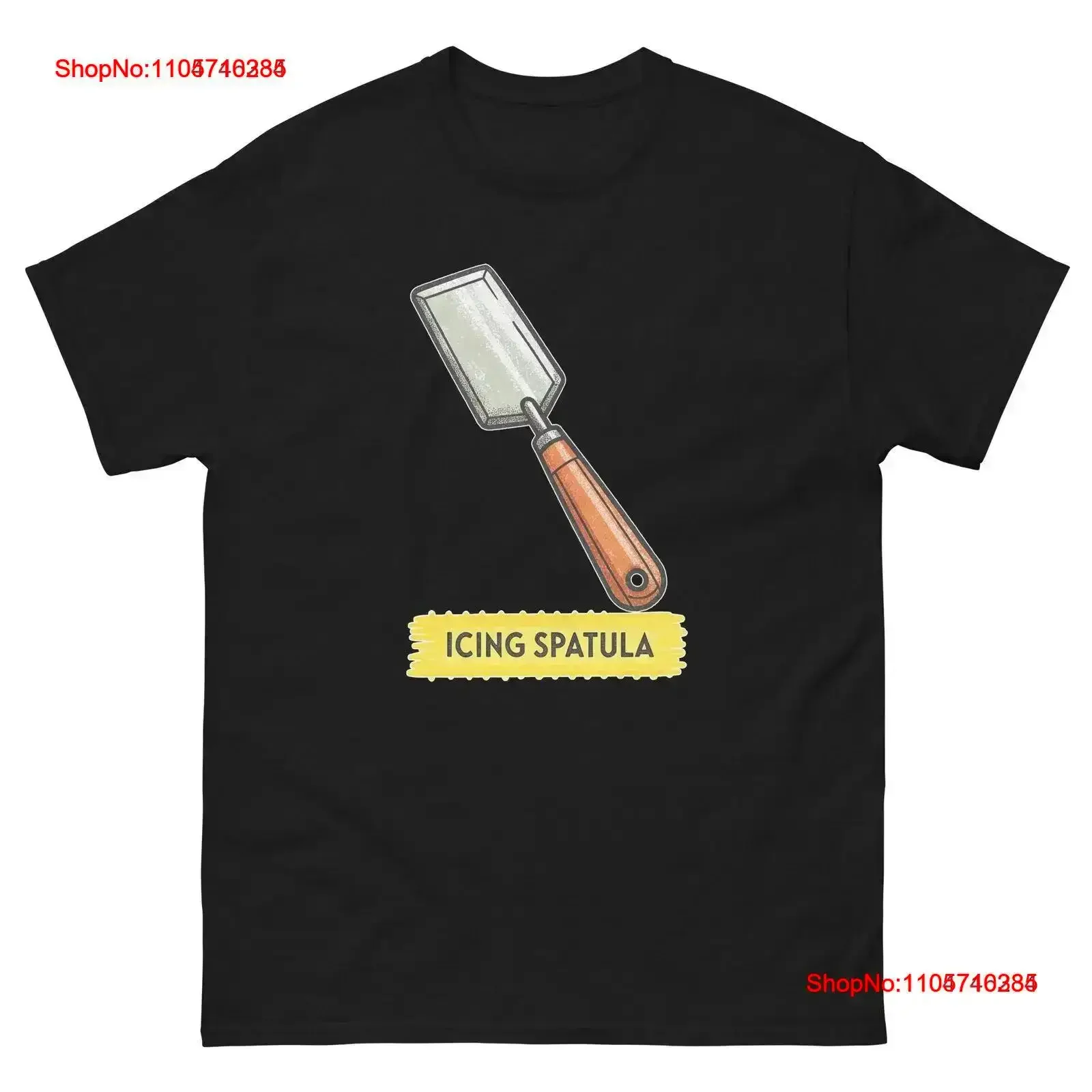 Icing Spatula Kitchen Home Cooking Culinary Utensil T Shirt vintage Washed fashion graphic Versatile Slightly designer clothes