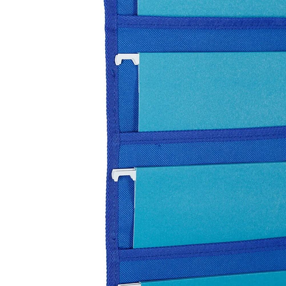 

Hanging File Folder Organizer 9+2 Pockets Wall Document Holder Oxford Cloth Water Resistant File Organizer For Home Office