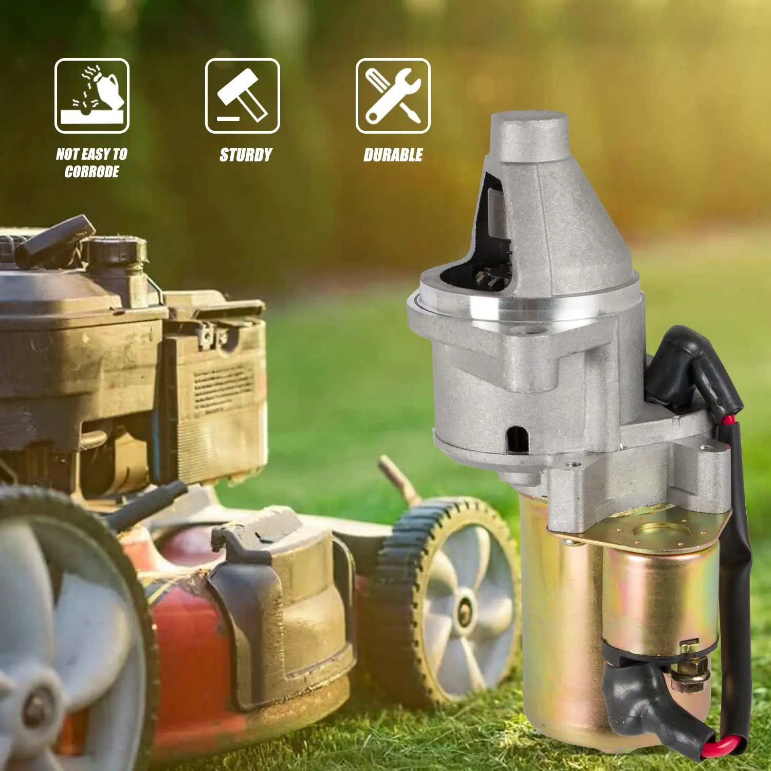 

Стартер для Honda GX340 GX390 GX420 Toro TX-413 11HP 13 16HP Afron, Allmand, Ditch Witch, 1280002750, 31210-ZE3-013,DB5B6