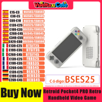 Retroid Pocket 4 Pro pantalla táctil de 4,7 pulgadas 8G + 128GB Android 13 Bluetooth 5,2 5000mAh WiFi 6,0 PSP PS2 512G