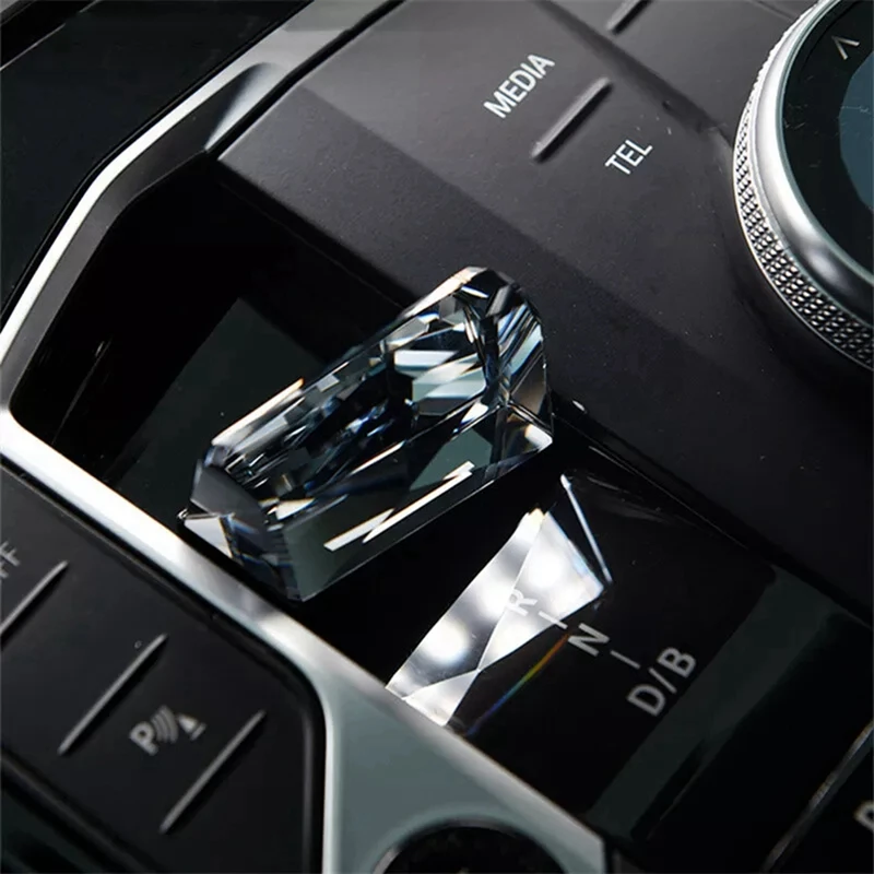 4Peices Crystal Gear Shift Knob For BMW G20 G12 I3 I01 I7 G70 Ix3 G08 X5 G05 X6 G06 X7 G07 LHD Paddle Shifter Crystal