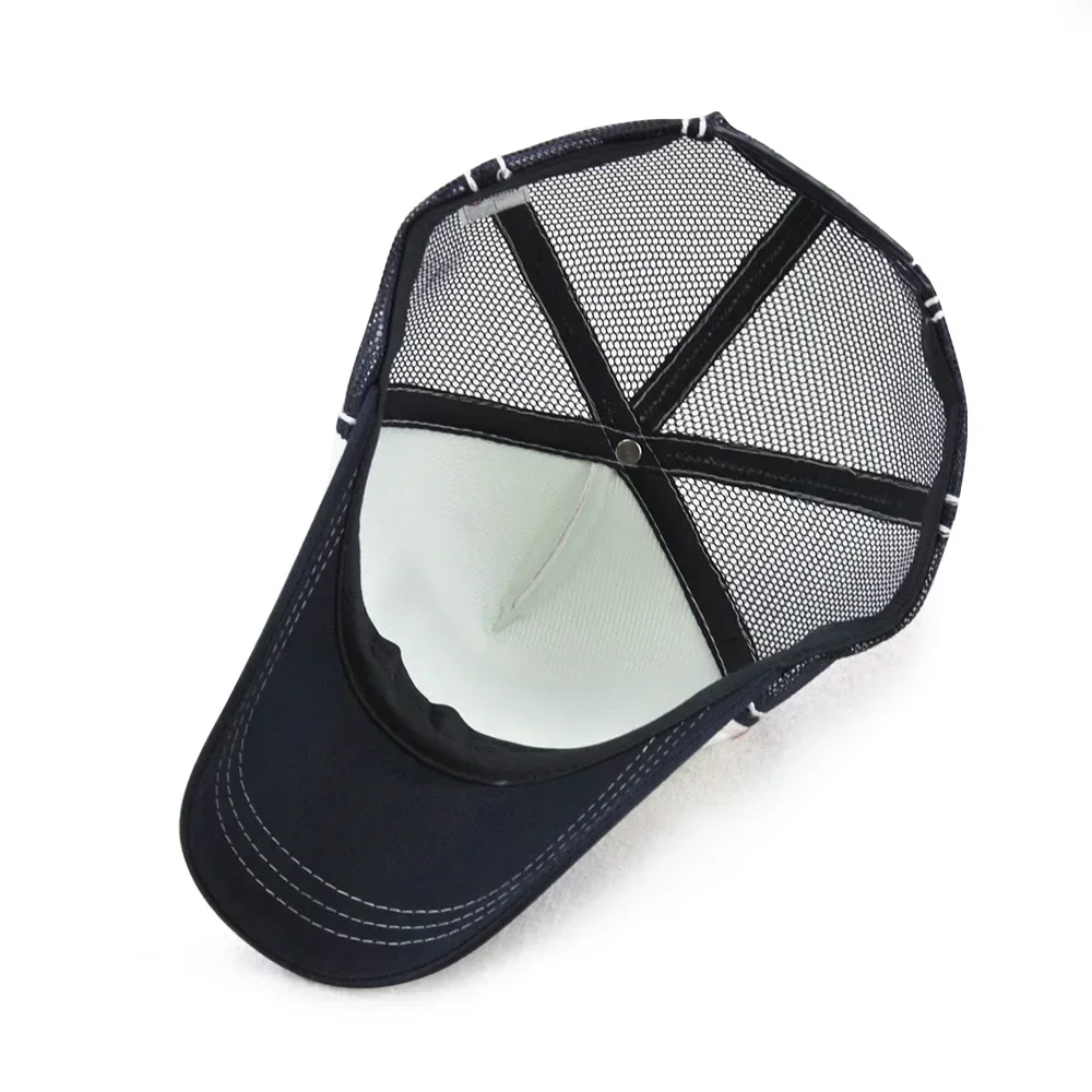 TOHUIYAN Fashion Trucker Cap Men Letters Printed Baseball Caps Summer Breathable Mesh Hat Casual Gorras Snapback Hats for Women