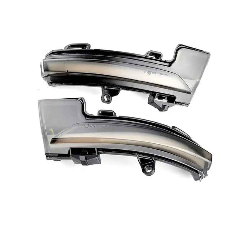Car LED Dynamic Rearview Mirror Light Side Turn Signal Light For Skoda Octavia Mk3 A7 5E T-Roc Troc T-Cross 2014-2020-A02G