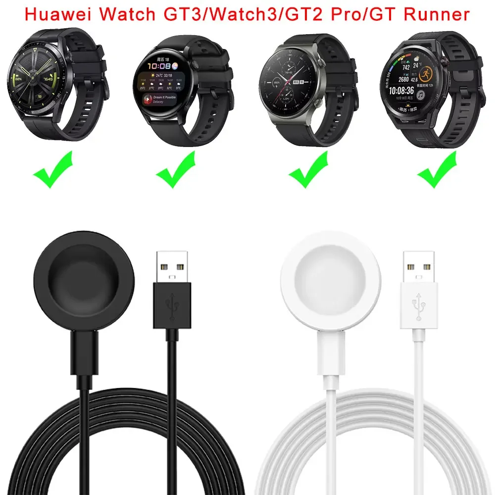 

Charging Cable For Huawei watch GT3 GT4 GT Cyber GT2 PRO Watch GT Runner Honor Watch 4 Pro Smart Charger Cord Adapter