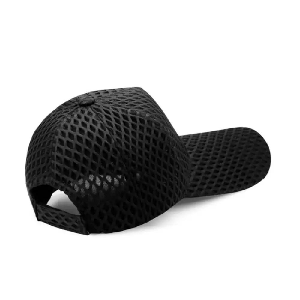

New 14cm Long Brim Sun Hat Large Head Big Size Oversize Trucker Cap Sunshade Mesh Baseball Caps Men