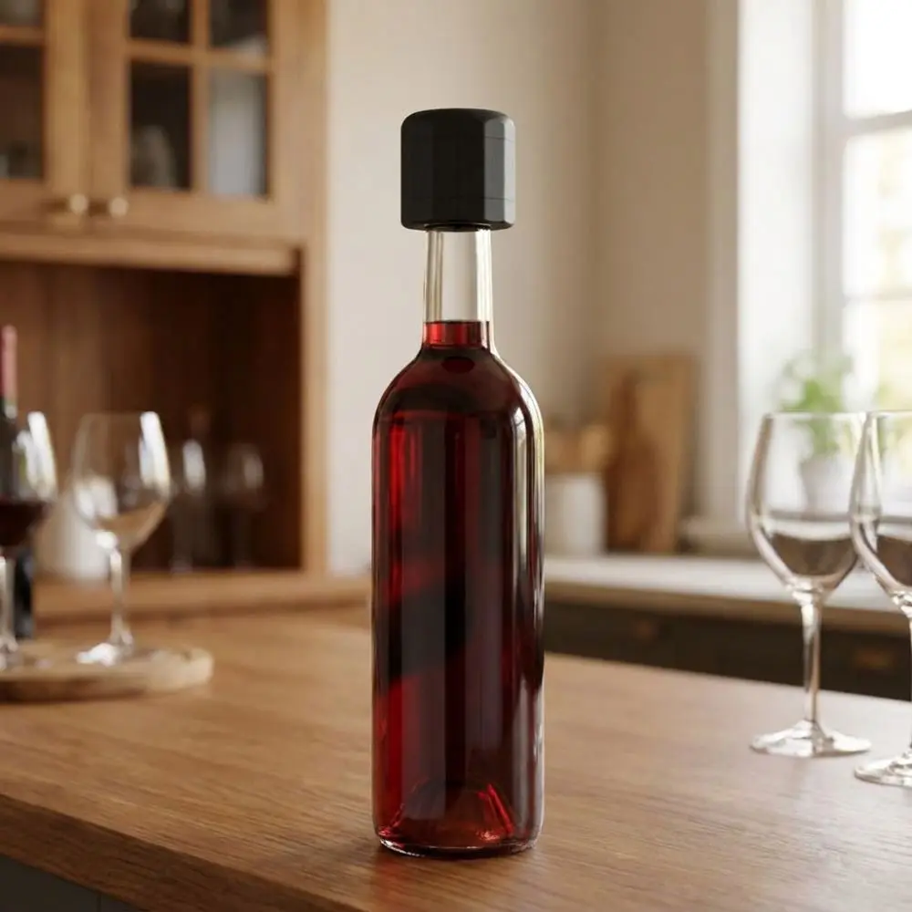3PCS Universal Fit Rotate Style Wine Cork Leak Proof Reusable Red Wine Bottle Cap Sealed Wine Plug Domestic Use