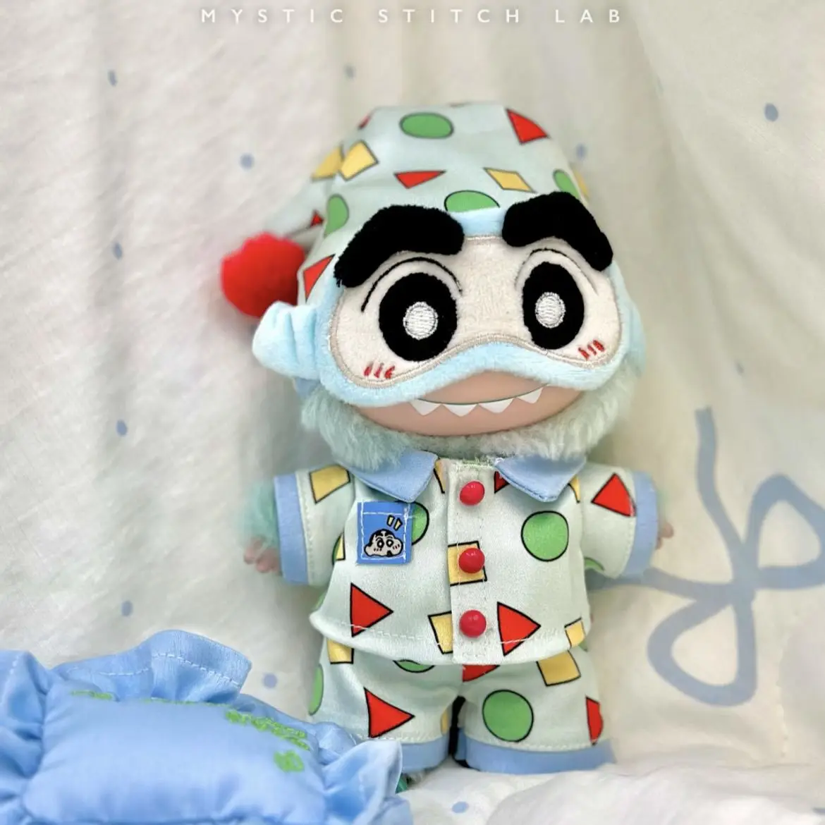 Simpatico cartone animato Crayon Shinchan 17 cm bambola pigiama - Bubu 1/2/3 generazione figura con vestiti variabili