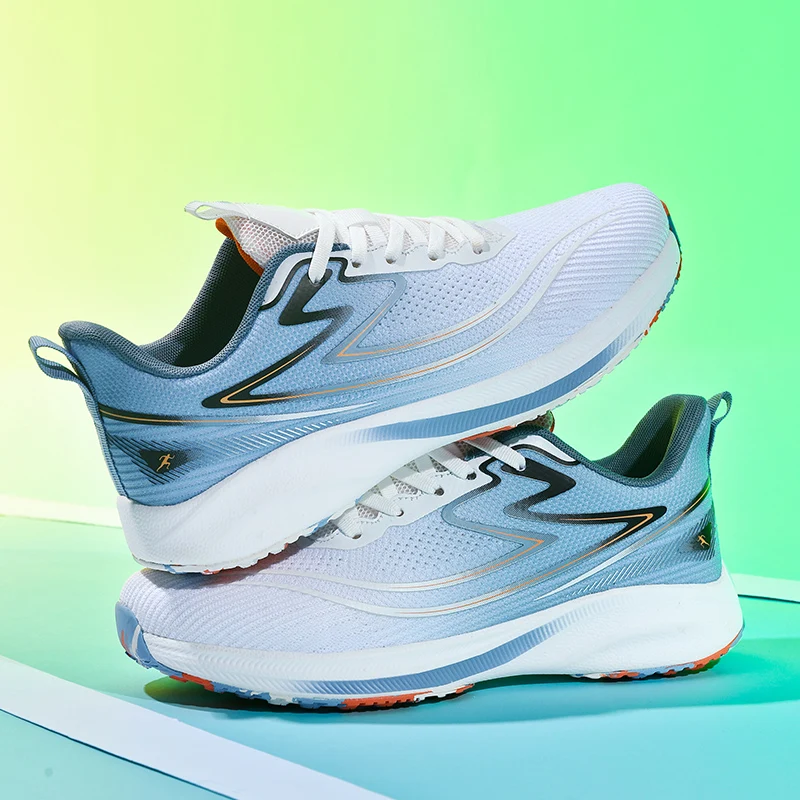 

Мужские кроссовки больших размеров, новые летние дышащие сетчатые повседневные спортивные туфли для молодежи, легкие беговые кроссовки